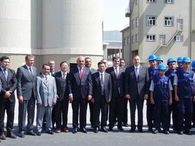 Attending GEMIKAYA GROUP Azerbaijan Cement Plant Celebration